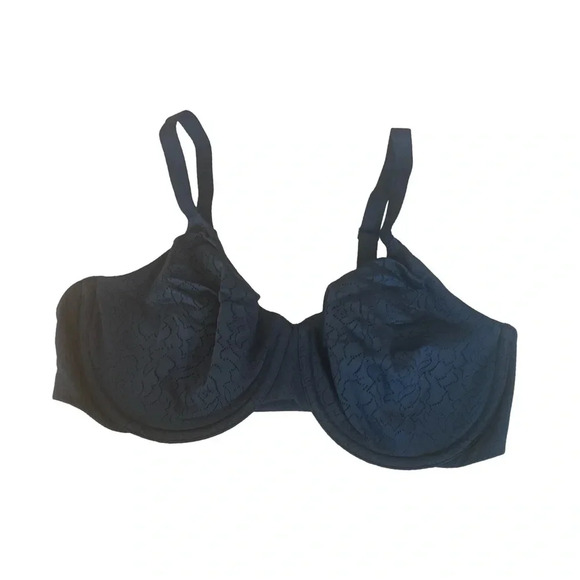 WACOAL INSIDE JOB UNDERWIRE Full Coverage BRA 855345 Navy WOMEN'S SIZE 34DD - Picture 1 of 3